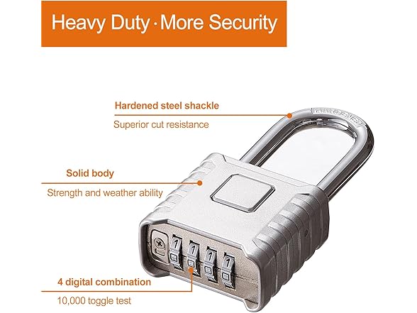 Combination Lock Outdoor