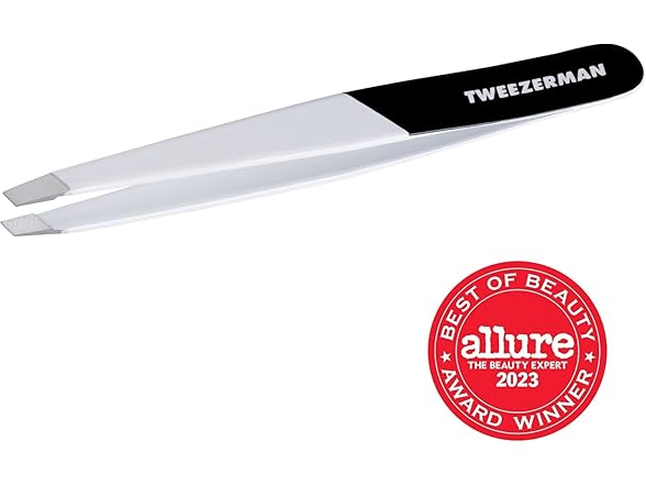 Tweezerman Stainless Steel Slant Tweezer