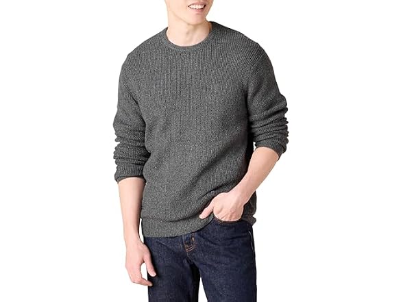 Amazon Essentials Soft-Touch Sweater Charcoal (XS)
