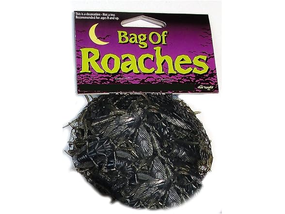 BUYCOSTUMES Bag O Roaches Decoration
