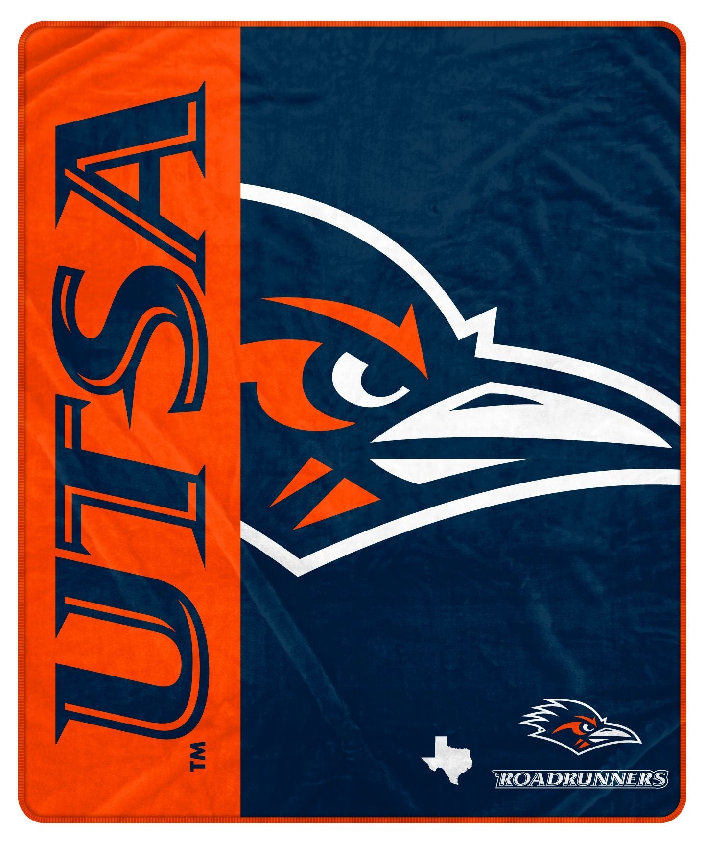 NCAA Side Bar Big Logo Blanket (50 x 60) - Gallery 17