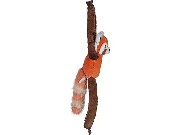 Wild Republic Hanging Eco Red Panda, Stuffed Animal, 21 Inches