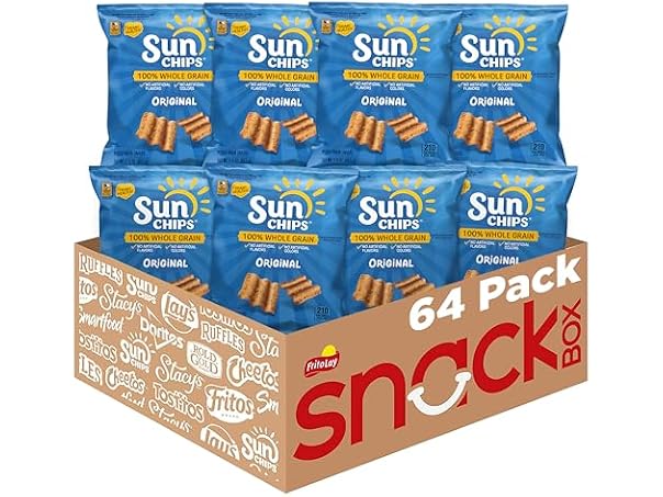 $34.99, Was $54.23, 35% Off! SunChips Original Multigrain Pack of 64 dealfomo