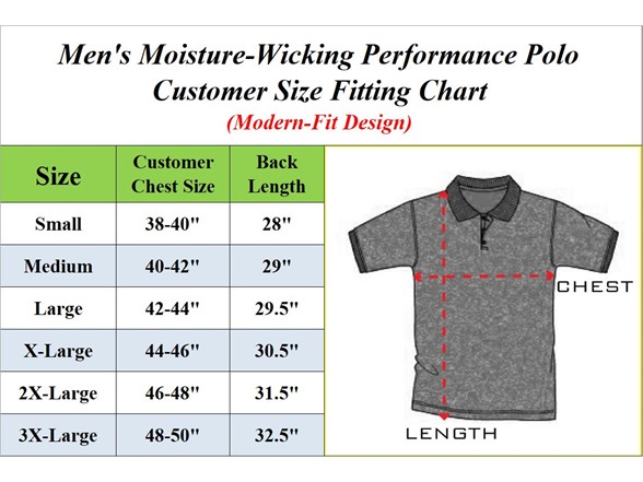 6Pk Mens Short Sleeve Performance Polos