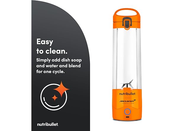 nutribullet x McLaren Formula 1 Team: Portable Blender
