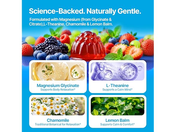 Magnesium Glycinate Gummies for Kids