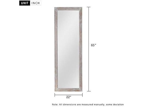 Elevens Traditional Full Length Floor Mirror