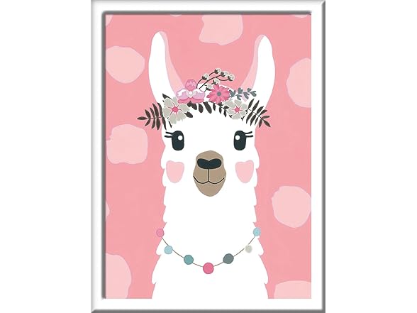 Ravensburger CreArt Drama Llama Paint by Numbers