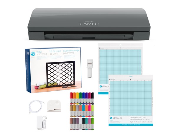 Silhouette Slate Grey CAMEO 3 Craft Bundle