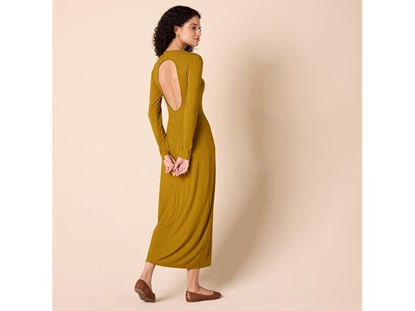Amazon Essentials Women (S) Wide Rib Open Dress