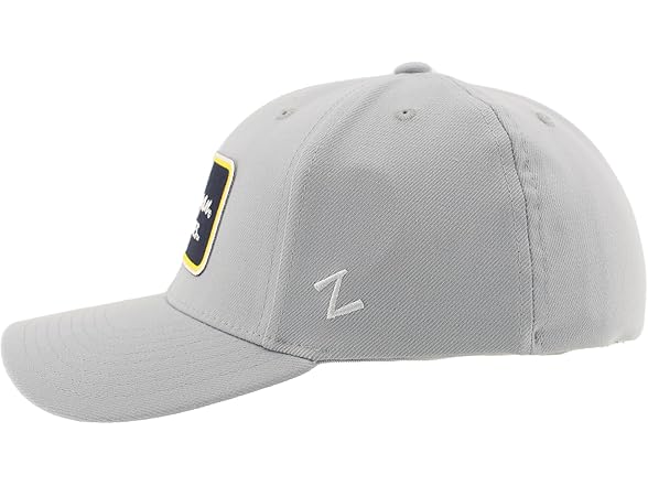ZHATS Men's Grey NCAA Fitted Hat (M)