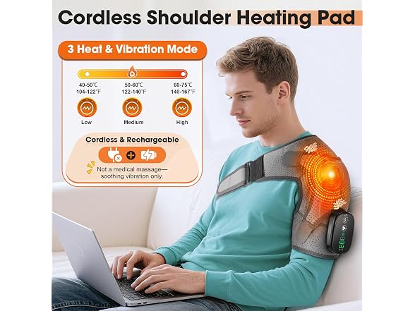 WoloyHeatie FSA Shoulder Heating Pad