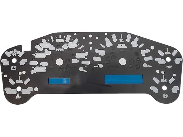 TAE Tanin Auto Electronix Custom Black Speedometer