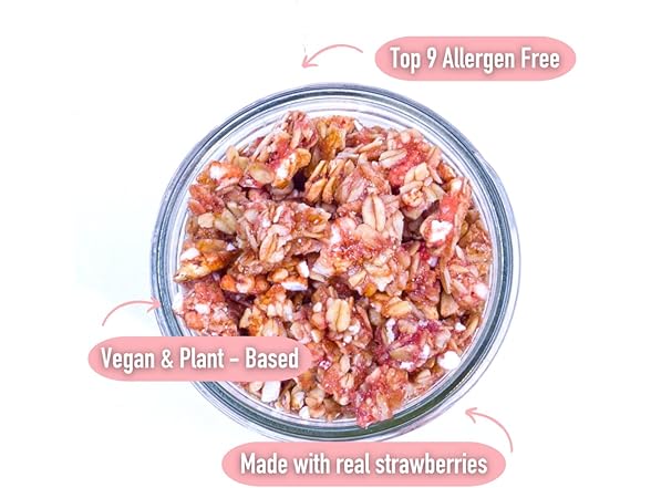 Safe + Fair Strawberry Shortcake Granola 12 oz