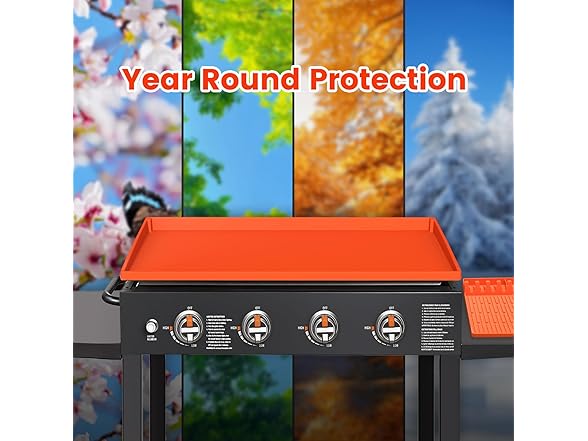 Full-Edge Blackstone Silicone Griddle Cover & Spatula Mat