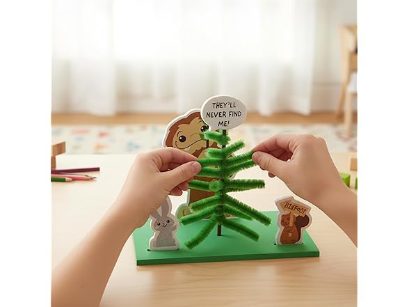 Fun Express 3D Bigfoot Hiding Craft Kit