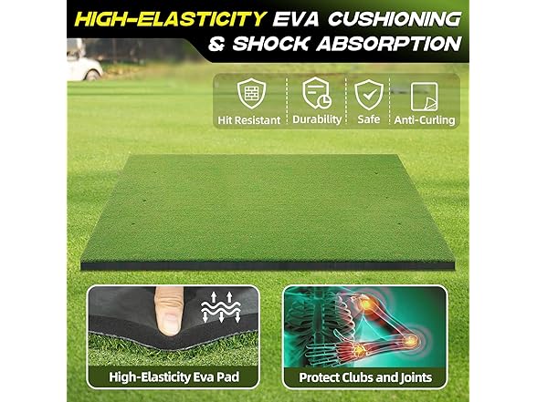 Bltend Thickened Heavy-Duty Golf Mat