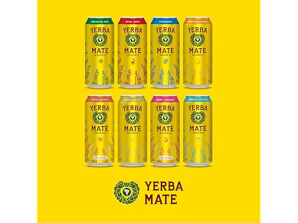 Guayakí Yerba Mate, Energy Drink Alternative, Orange