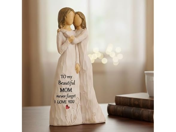 Mother and Daughter Embracing