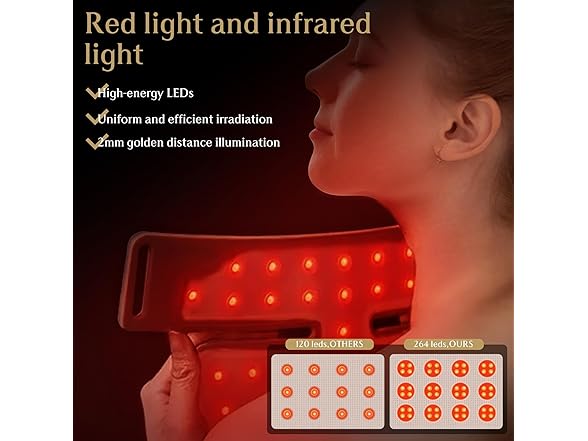 BUBLOC Upgraded Red Light Therapy Mask