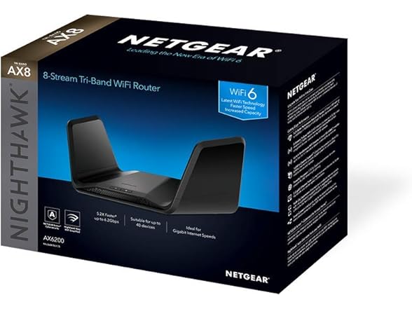 Netgear Nighthawk Tri-Band Wi-Fi 6 Router