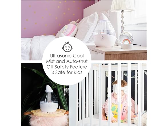 Crane Crane Ultrasonic Teardrop Humidifier for Baby,