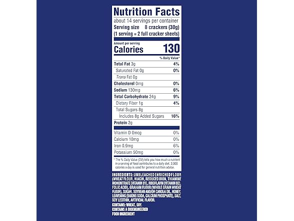 HONEY MAID Graham Crackers, 14.4oz