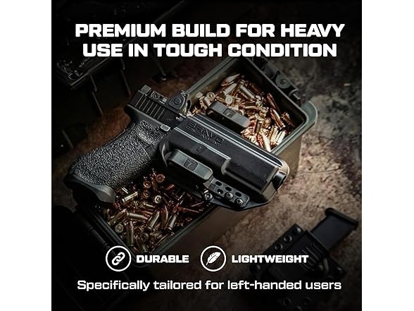 Holster for Glock 43X MOS Left Hand