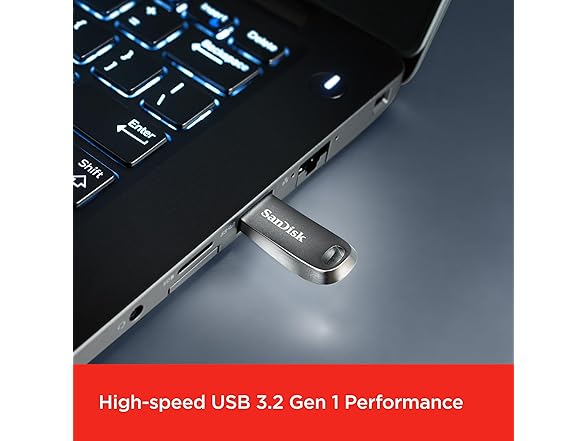 SanDisk Ultra Luxe 64GB USB 3.2 Flash Drive