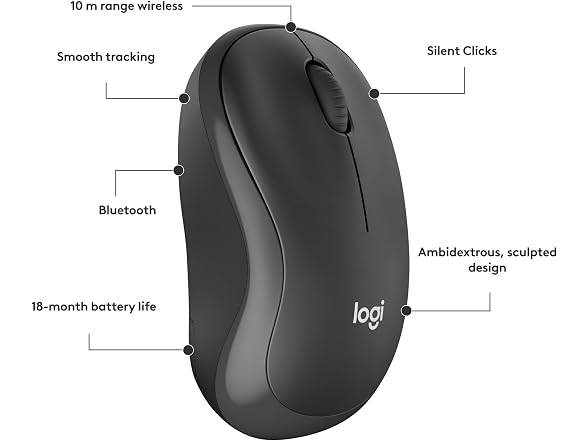 Logitech M240 Silent Bluetooth Mouse