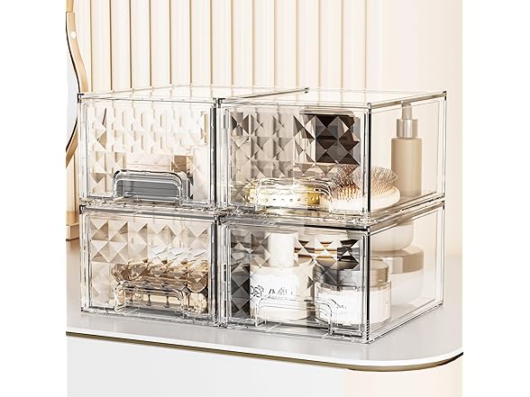 Delamu 4 Stackable Drawers