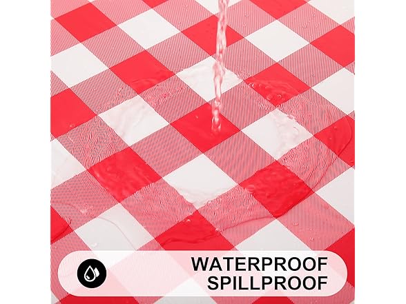 5 PC Rectangular Picnic Table Clothes