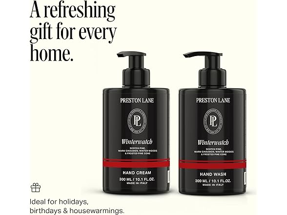 Preston Lane Hand Soap & Lotion - Winterwatch
