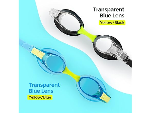 Portzon Unisex-kids swim goggles,Anti Fog
