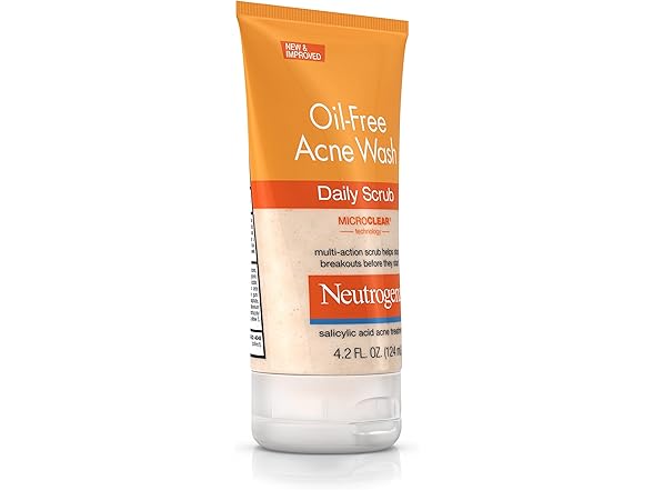 Neutrogena, Oil-Free Acne Wash Daily Scrub, 4.2 oz