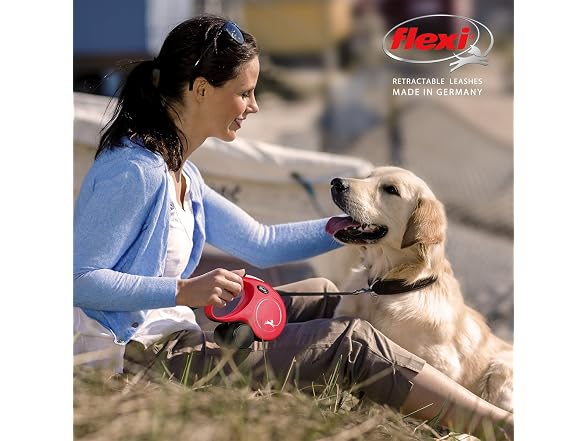 Flexi Classic Red Small Corded Dog Lead 5M 1