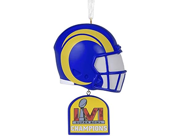 Hallmark Los Angeles Rams Super Bowl LVI Champs Ornament