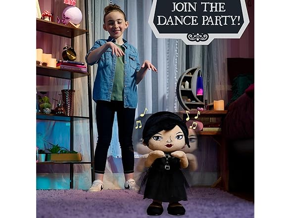 WEDNESDAY Dancing Plush Doll