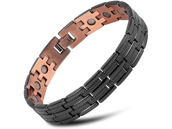 North Ring Copper Magnetic Bracelet