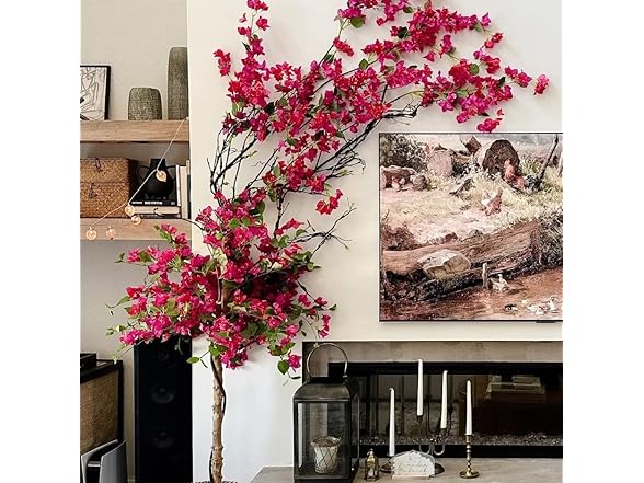 Artificial Bougainvillea, 45", 4pc