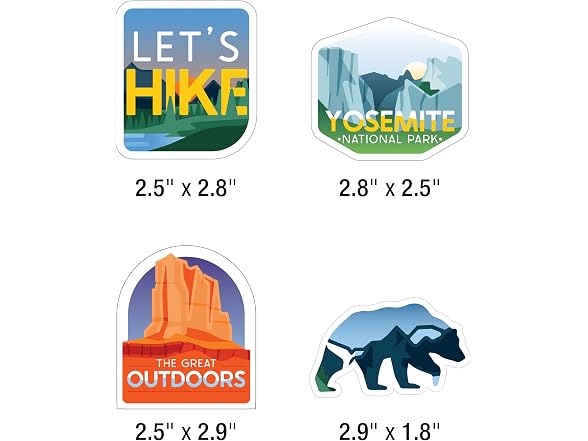 Carson Dellosa Adventure 100-PC Vinyl Stickers
