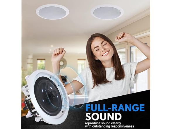 Vaiyer 7.2Ch 3500W Amp w/ 5.25" Spkrs (8-Pk)
