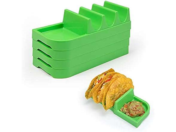 OOFAYBILL Taco Holders Set of 4 -