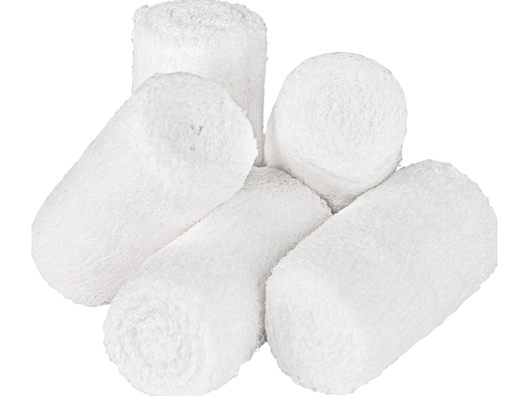 Cotton Gauze Bandage Roll 4.5" 16-Pack