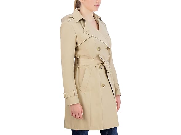 Cole Haan Women's Double Breasted Trench Coat (S, L & XL)