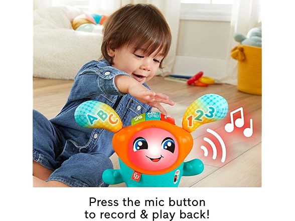 Fisher-Price Baby & Toddler DJ Bouncin’ Beats