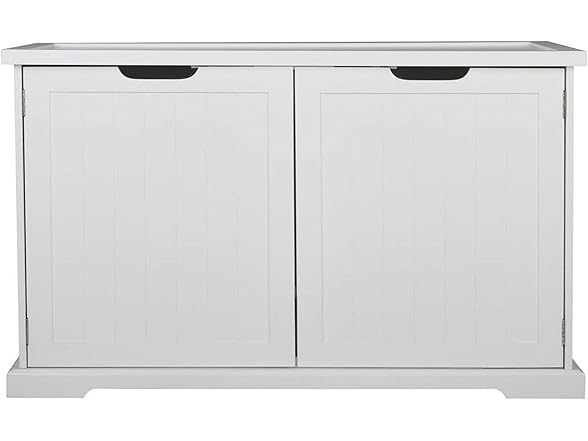 Merry Products Cat Washroom Bench, White