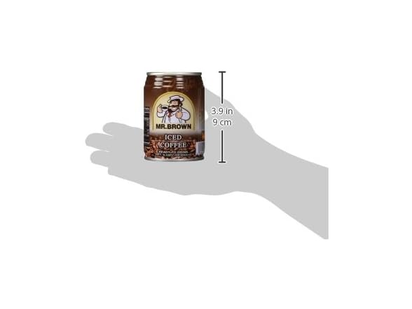 Mr. Brown Iced Coffee, 8.12-Ounce (Pack of 24)