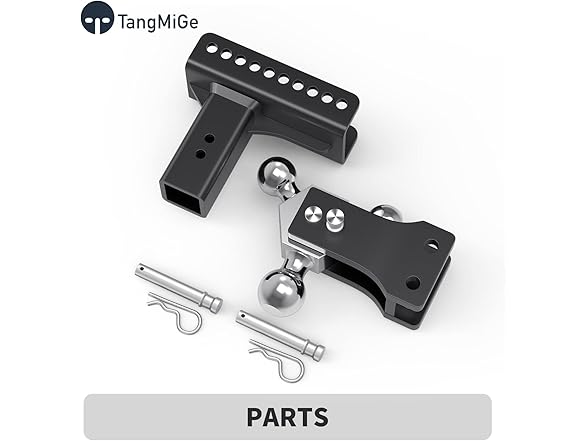 TangMiGe Adjustable Trailer Hitch Ball