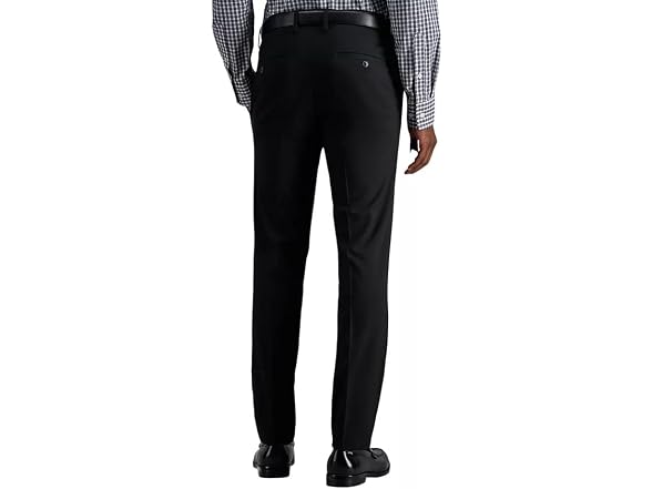 Haggar Slim-Fit Stretch Twill Dress Pant